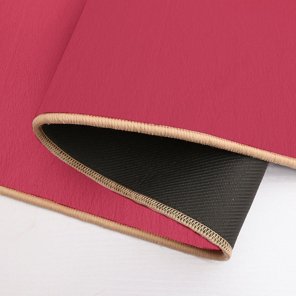 Raspberry Color  Versatile Bath Mat