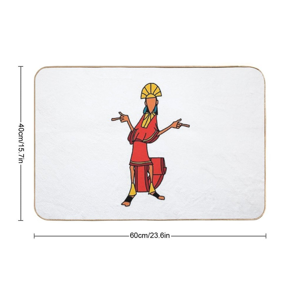 Kuzco - Emperor's New Groove  Non-Slip Bath Mat