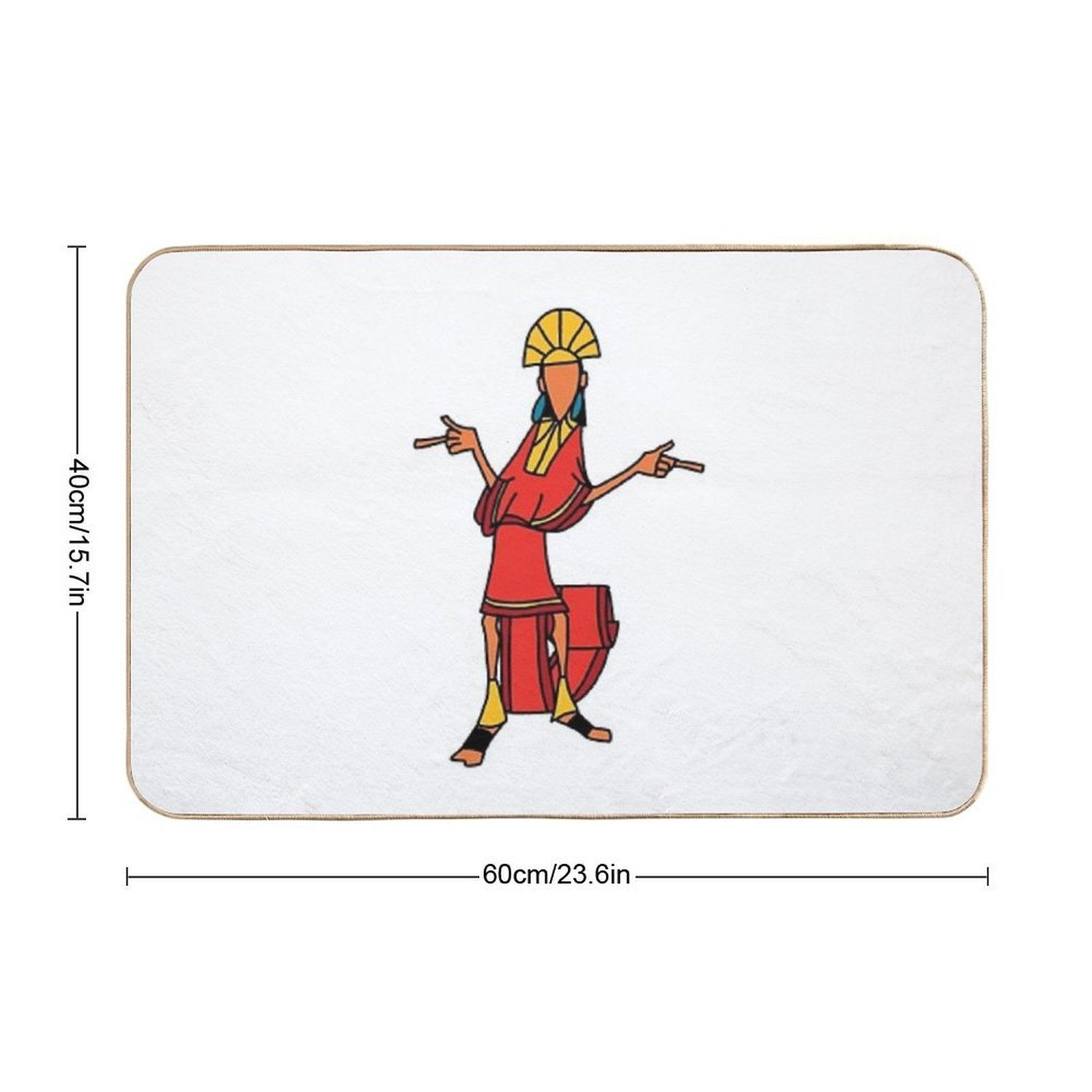 Kuzco - Emperor's New Groove  Non-Slip Bath Mat