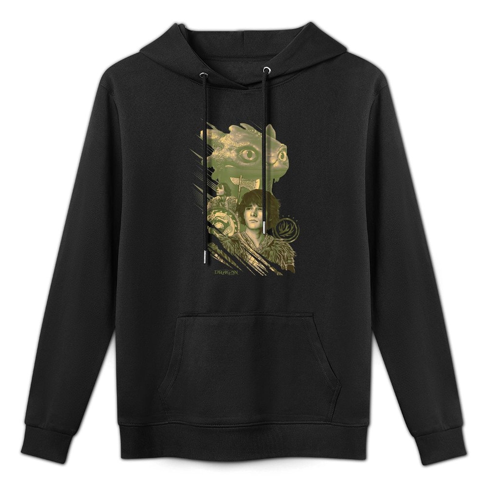 DreamWorks Dragons Hiccup And Toothless Machine Washable Hoodie