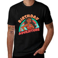 Disney Moana Brave Moana Birthday Adventure Big Chest Logo  Vintage-inspired T-Shirt