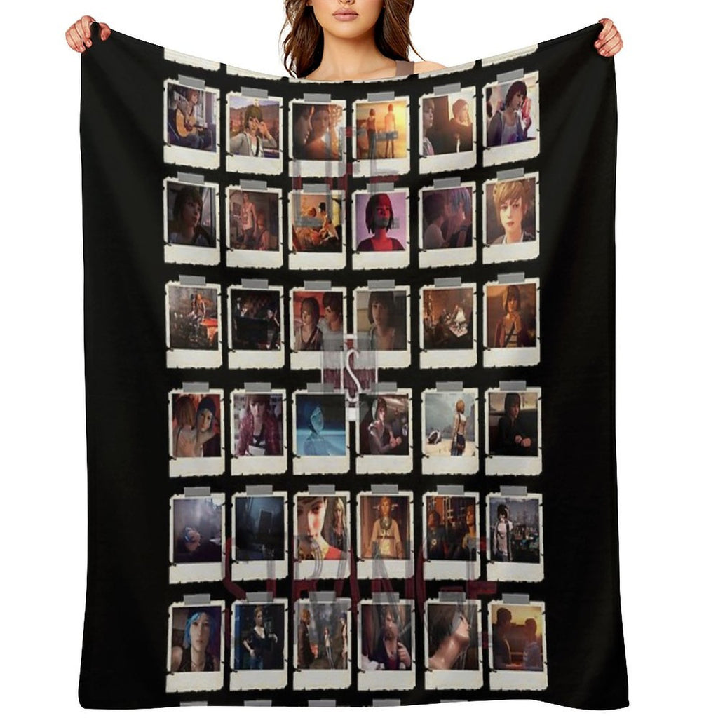 Wall of Pictures Versatility Throw Blanket