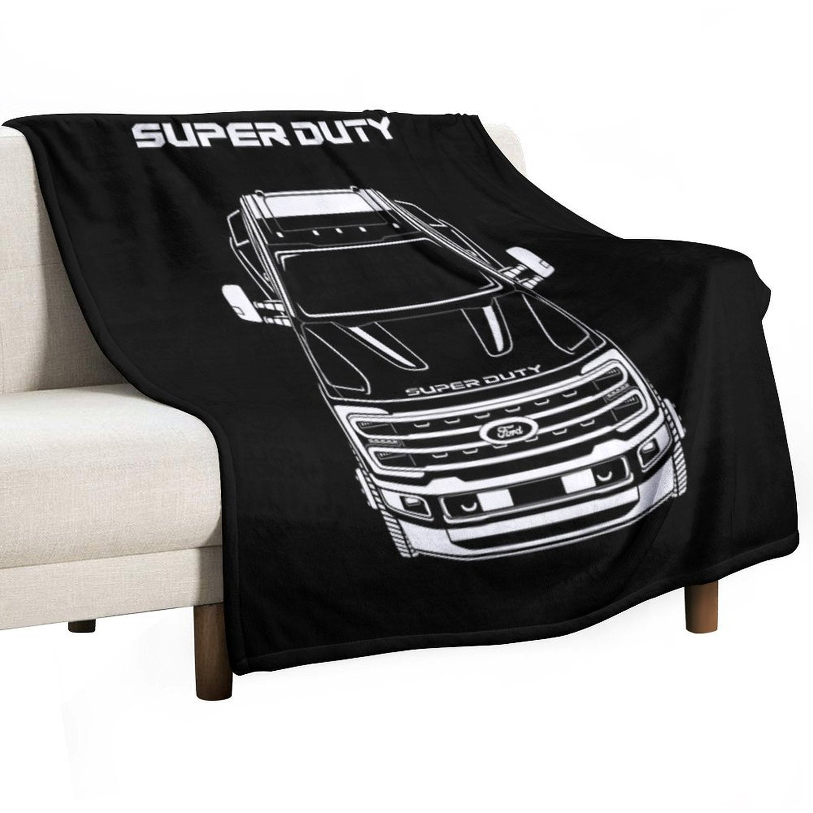 F350 Super Duty 2023-2024 Durable Throw Blanket