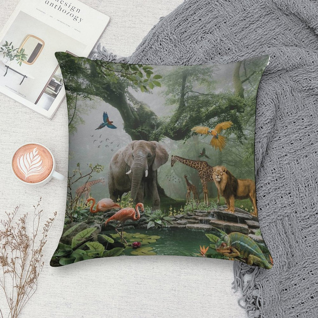 PROJECT PARADISE Soft Washable Throw Pillow