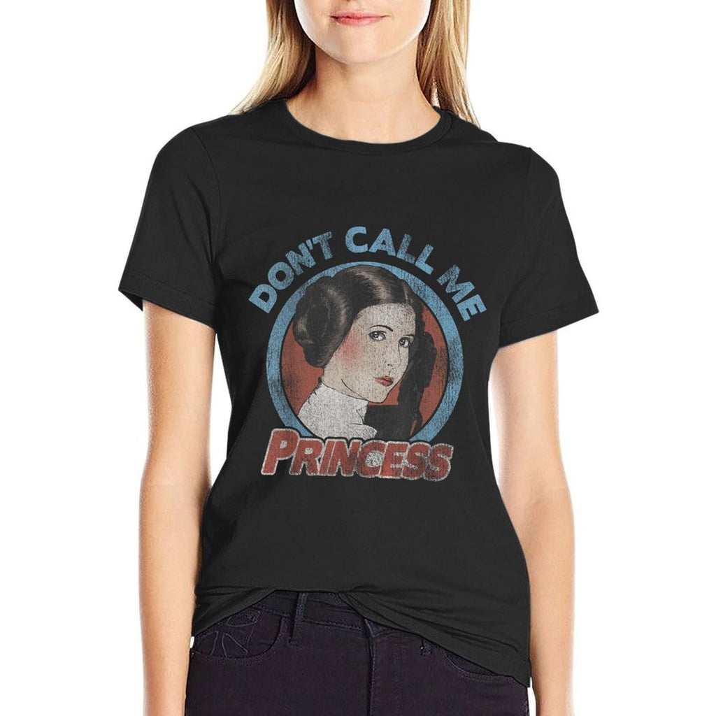 Star Wars Princess Leia Dont Call Me Vintage Portrait  Odor-resistant T-Shirt