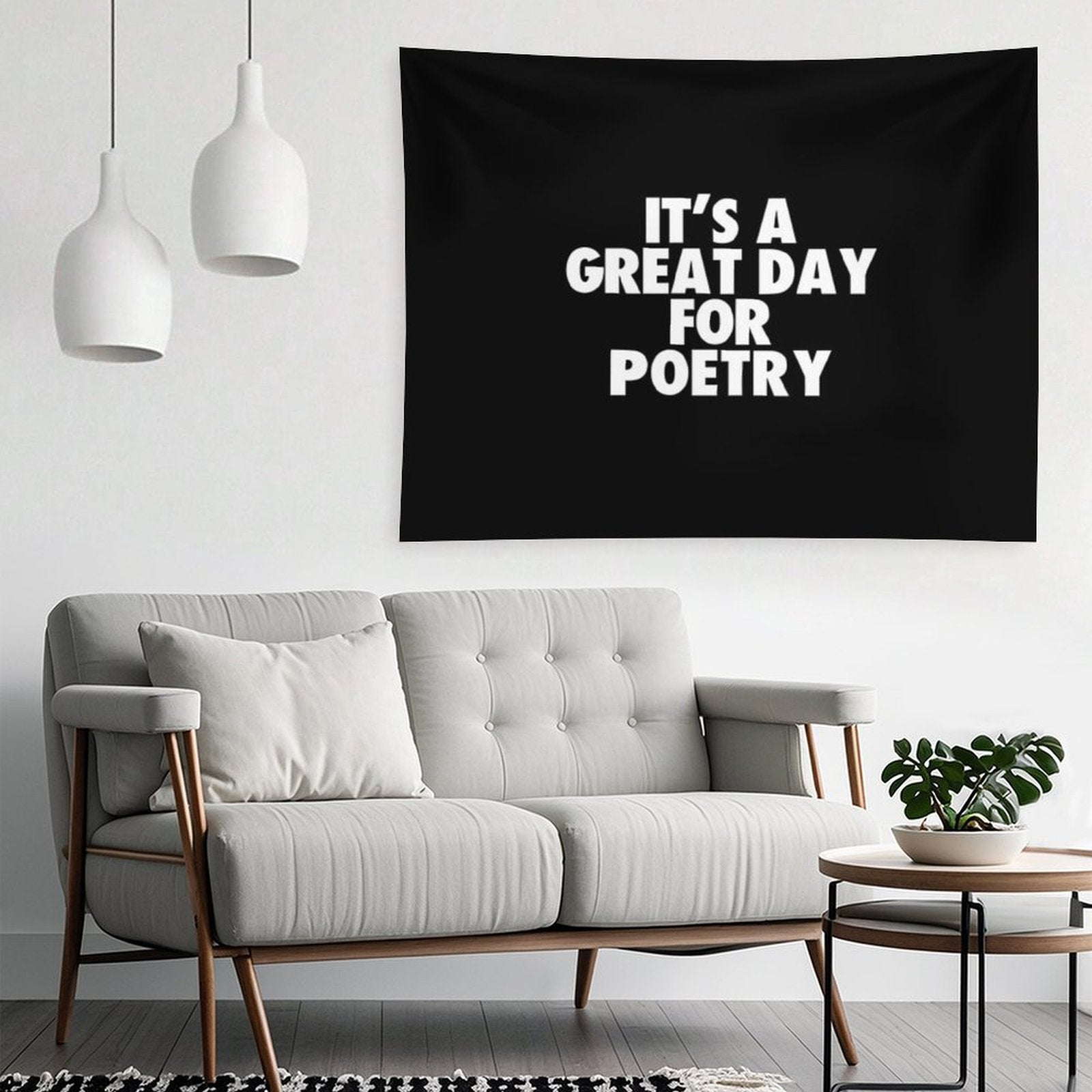 It's A Great Day for Poetry Tapestry
