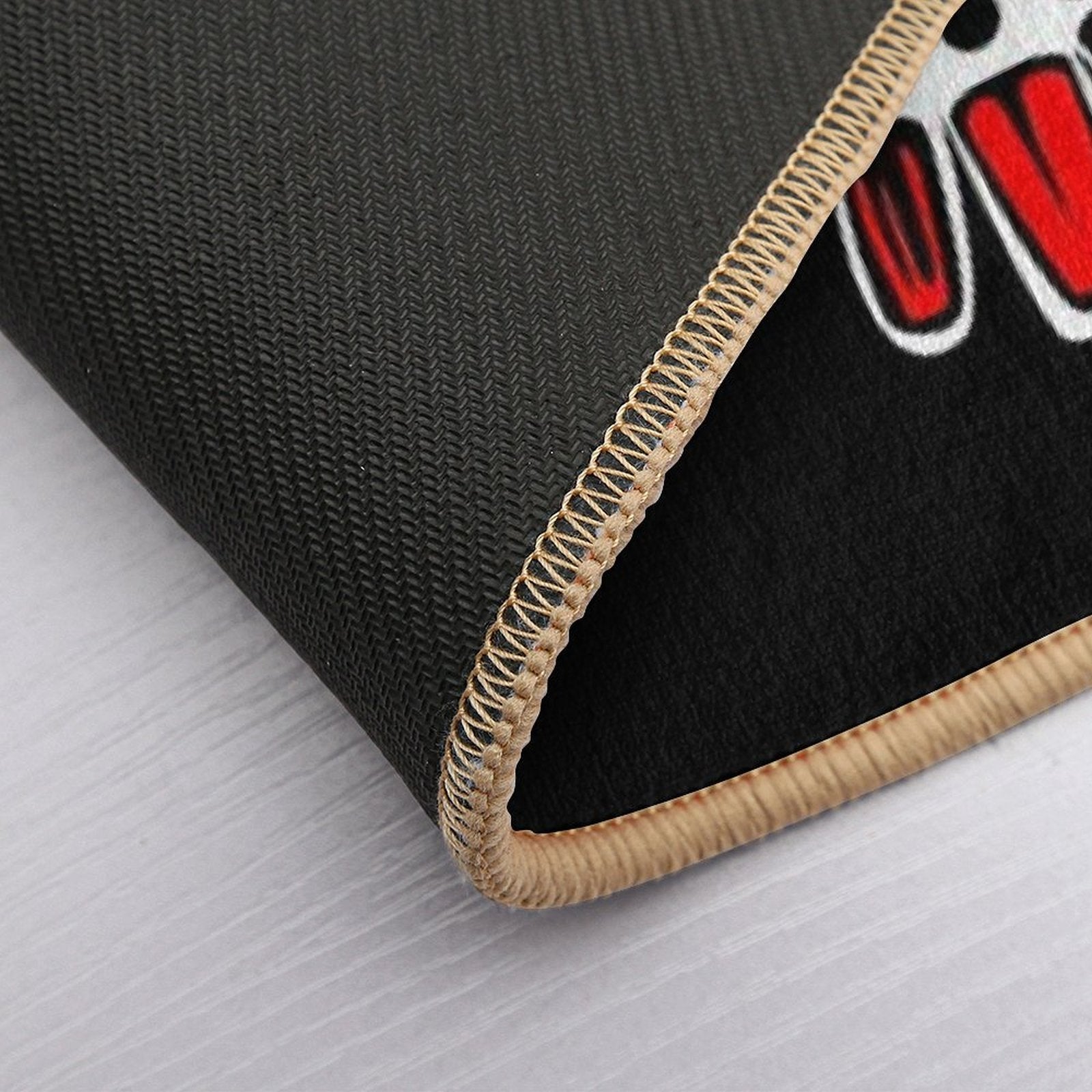 Haida Raven Funny Gift Idea  Pet-Safe Bath Mat