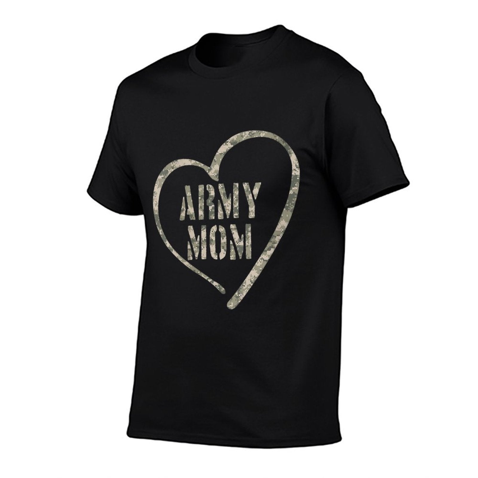 Womens Army Mom Proud Military Mother Serviceman Soldier Mom  Lightweight T-Shirt