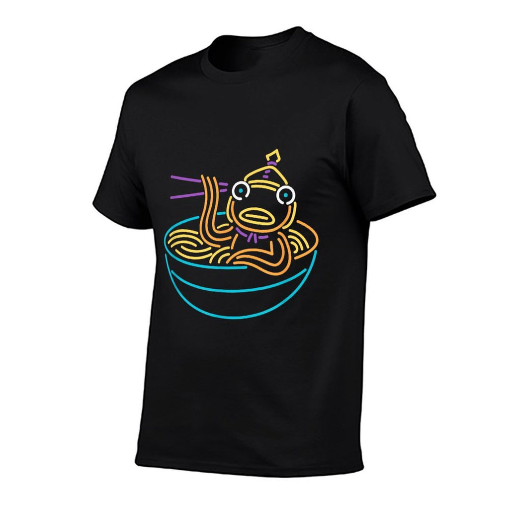 Fortnite Fishstick Neon Ramen Bowl Center Icon  Eco-friendly Material T-Shirt
