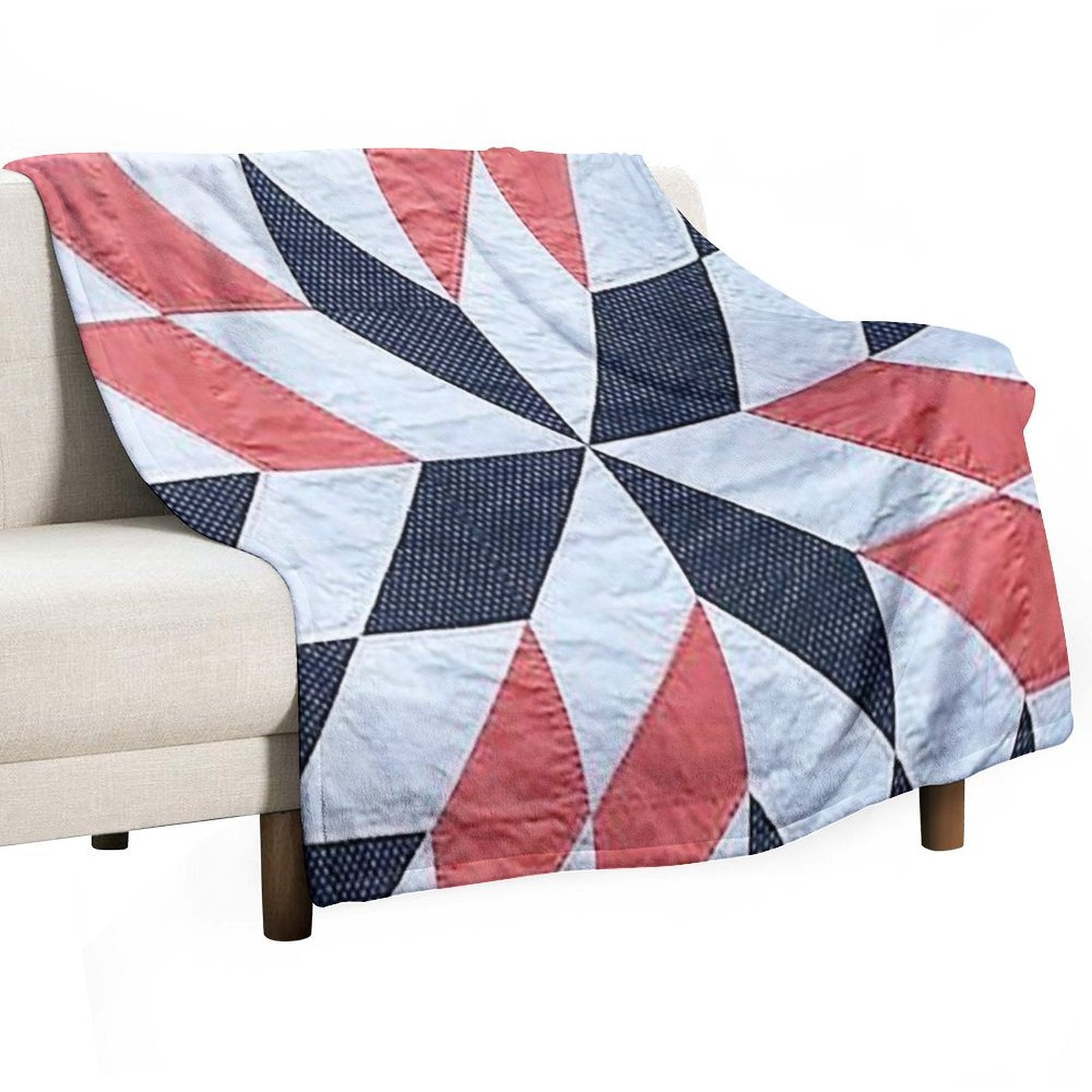 Quilt,patchwork Quilt,quilt Pattern,pennsylvannia Dutch Quilt,lancaster Pa, Star Quilt Gift-ready Throw Blanket