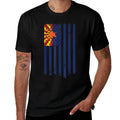 Arizona USA Distressed American Patriotic  Tagless Design T-Shirt
