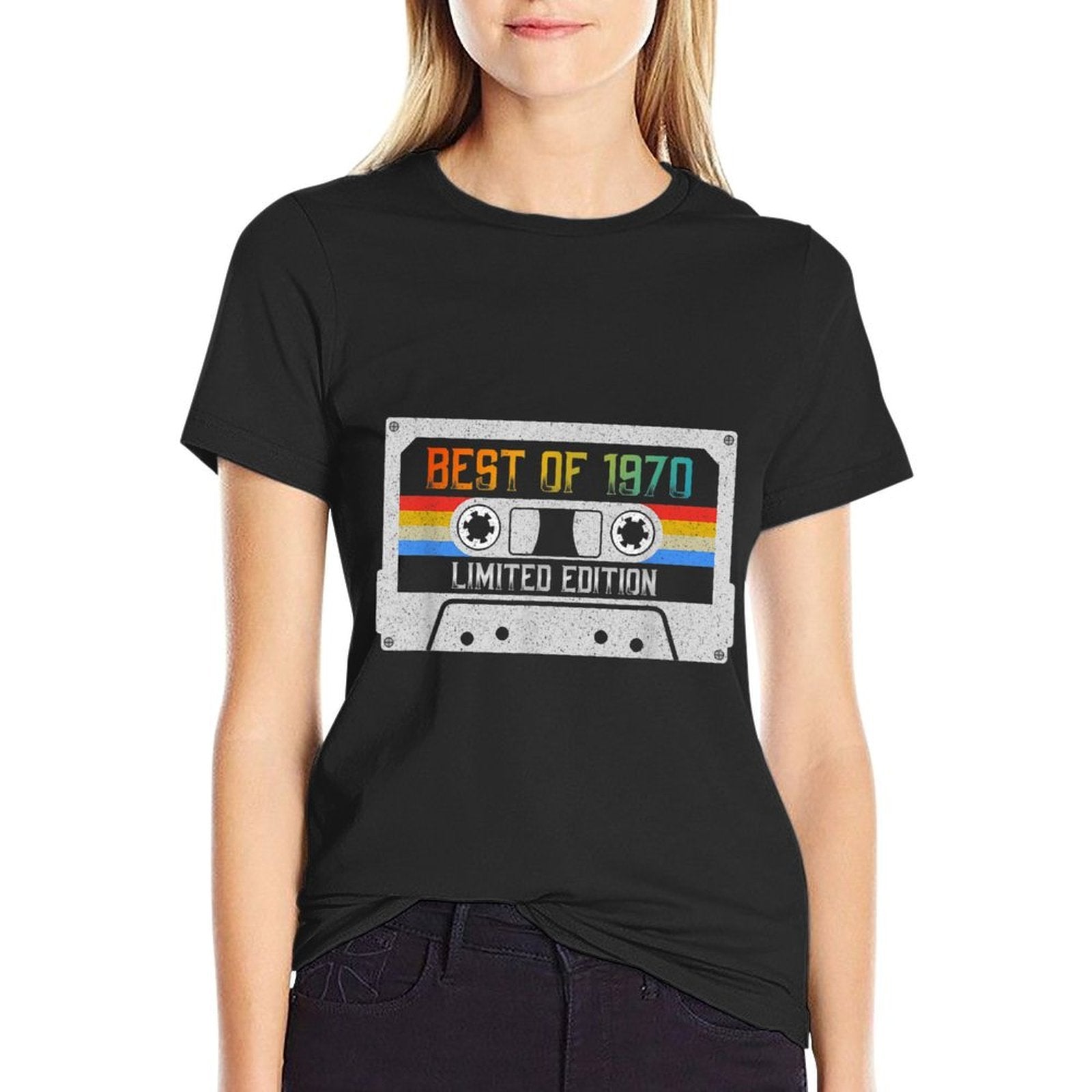 Best Of 1970 Cassette 50 Year Old Gift Vintage 50th Birthday  Durable T-Shirt