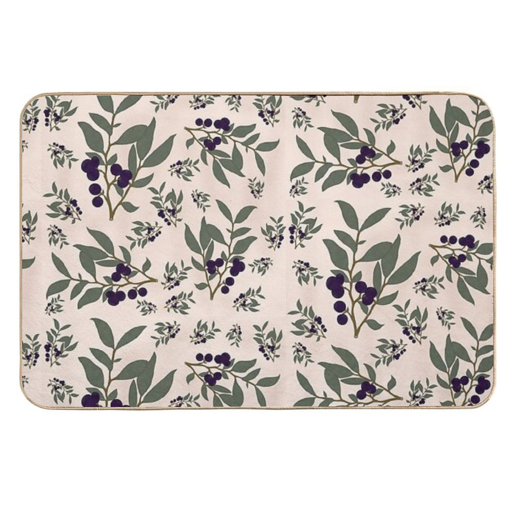Huckleberry Pattern  Versatile Bath Mat