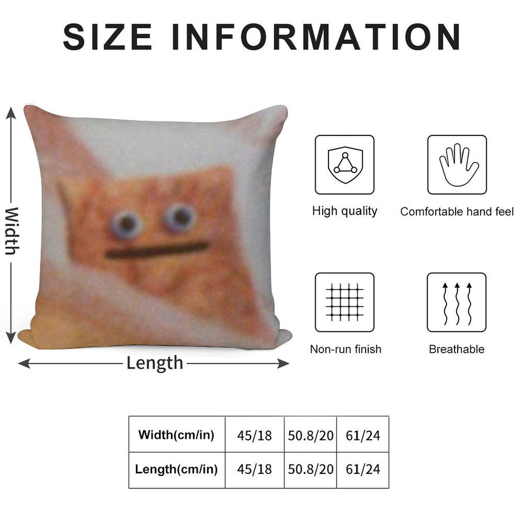 Cinnamon Toast Crunch Meme Soft Durable Construction Throw Pillow