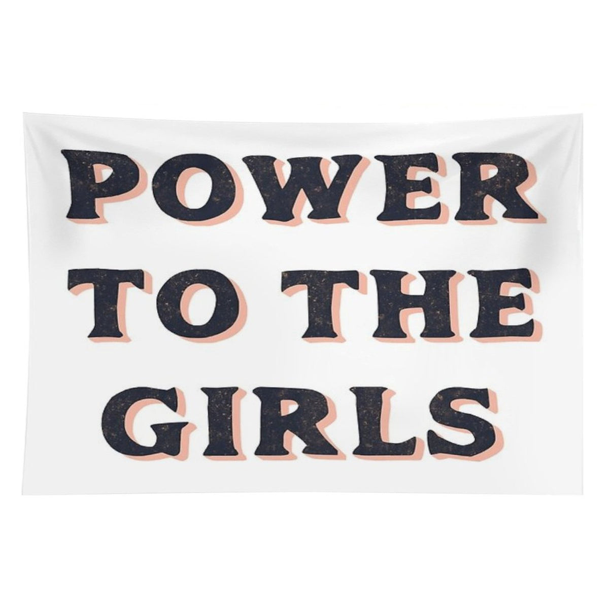 Power To The Girls Tapestry