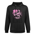 In Dolly We Trust Funny Pink Hat For Girls Versatile Streetwear Hoodie