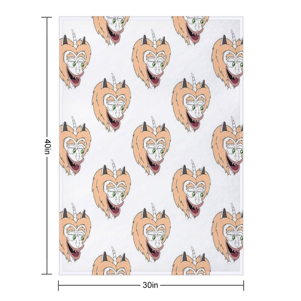 Maurice Hormone Monster - Big Mouth Multi-functional Throw Blanket