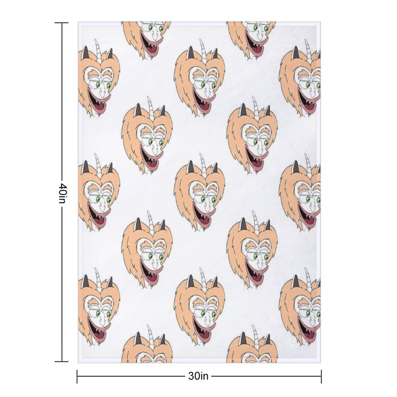 Maurice Hormone Monster - Big Mouth Multi-functional Throw Blanket