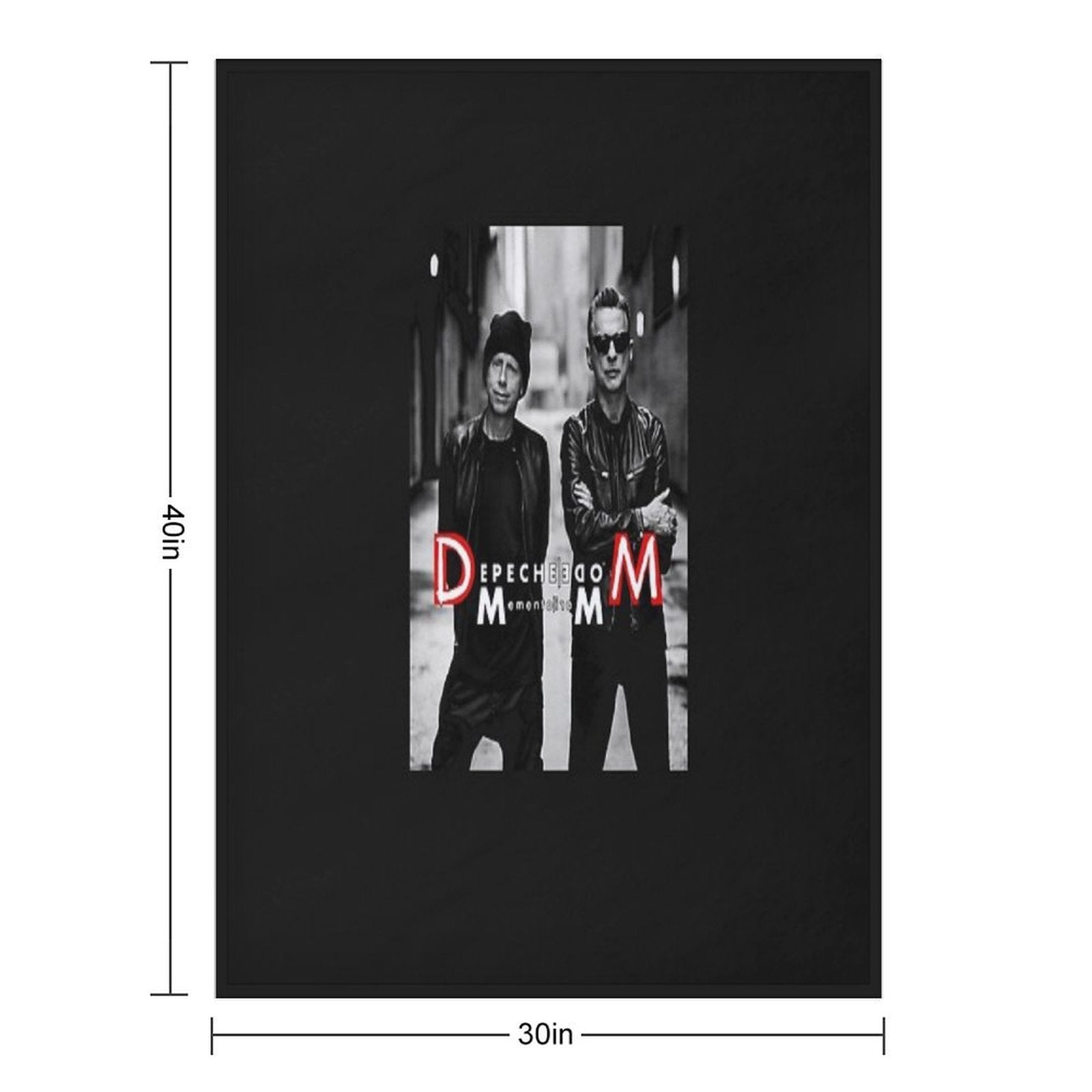 The Musician Mode 2023,mode Live Tour Plush Throw Blanket