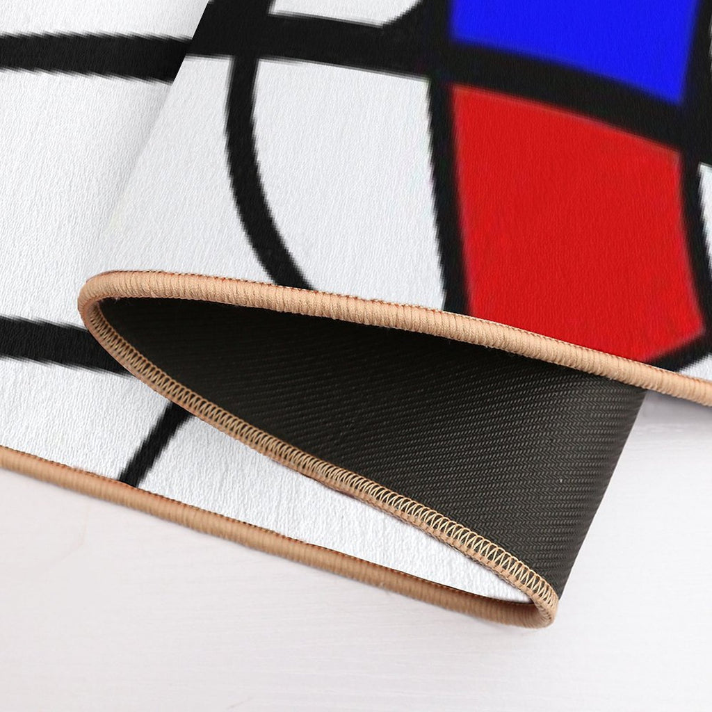 Miro-inspired Abstract  Odorless Bath Mat