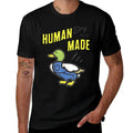 Duck Human Dry Alls Made  Tagless Design T-Shirt