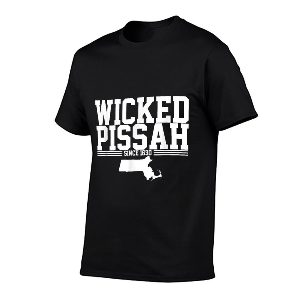 Wicked Pissah Massachusetts Since 1630  Soft T-Shirt