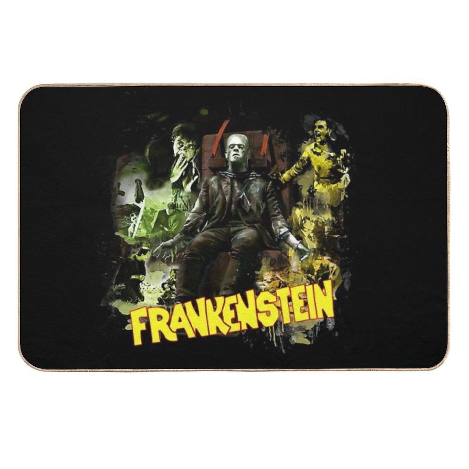 Frankenstein  Non-Slip Bath Mat