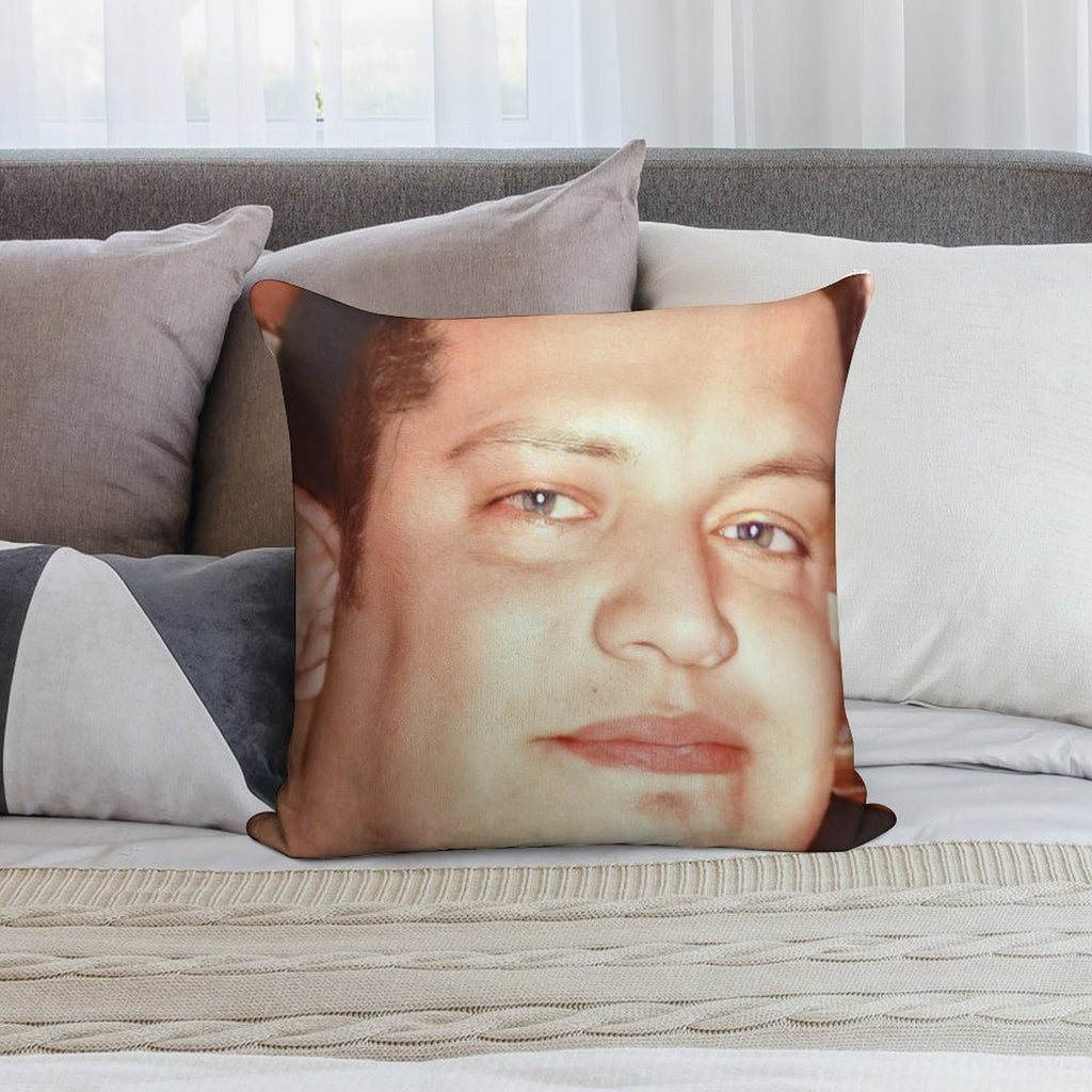 Sal's Face Soft Skin-Friendly Throw Pillow