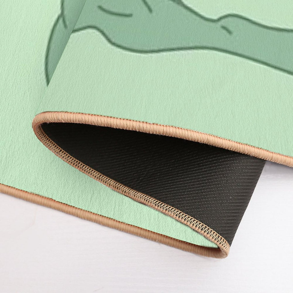 Buff Frog Icon Six, Take A Breather  Toxin-Free Bath Mat