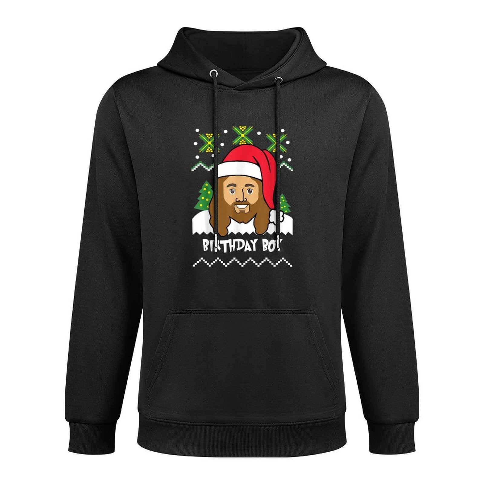 Jesus Birthday Boy Ugly Christmas Style T-shirt All-Day Comfort Hoodie