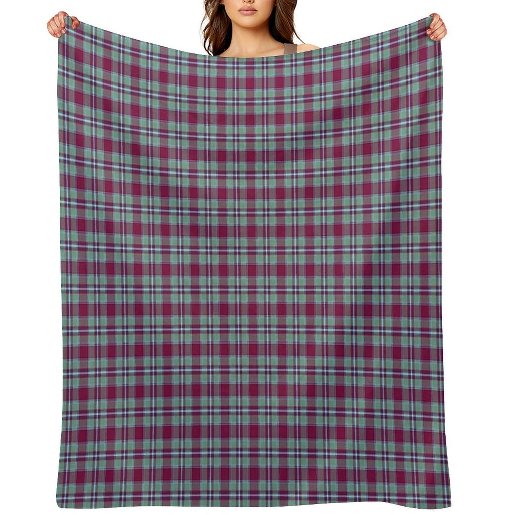 Clan Spence Tartan Travel-friendly Throw Blanket