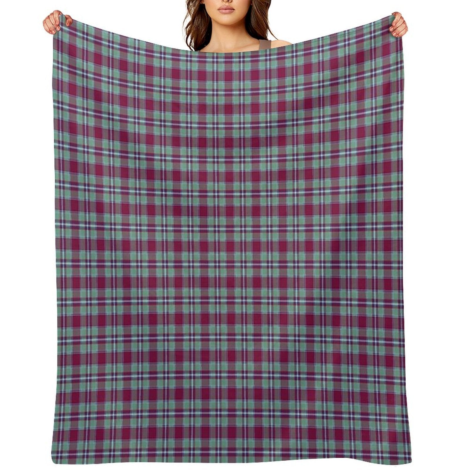 Clan Spence Tartan Travel-friendly Throw Blanket