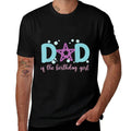 Dad of The Birthday Girl One-der The Sea Dada Under Sea  Lightweight T-Shirt