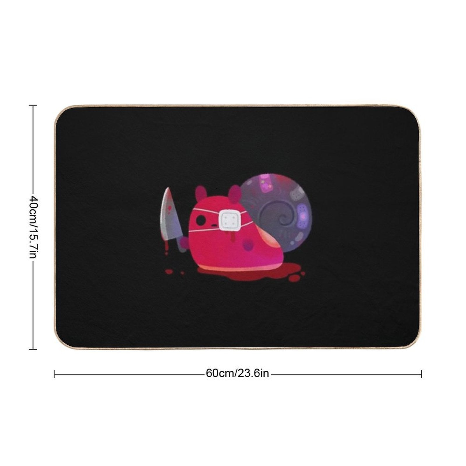 Super Cute Snail  Multi-Purpose Bath Mat