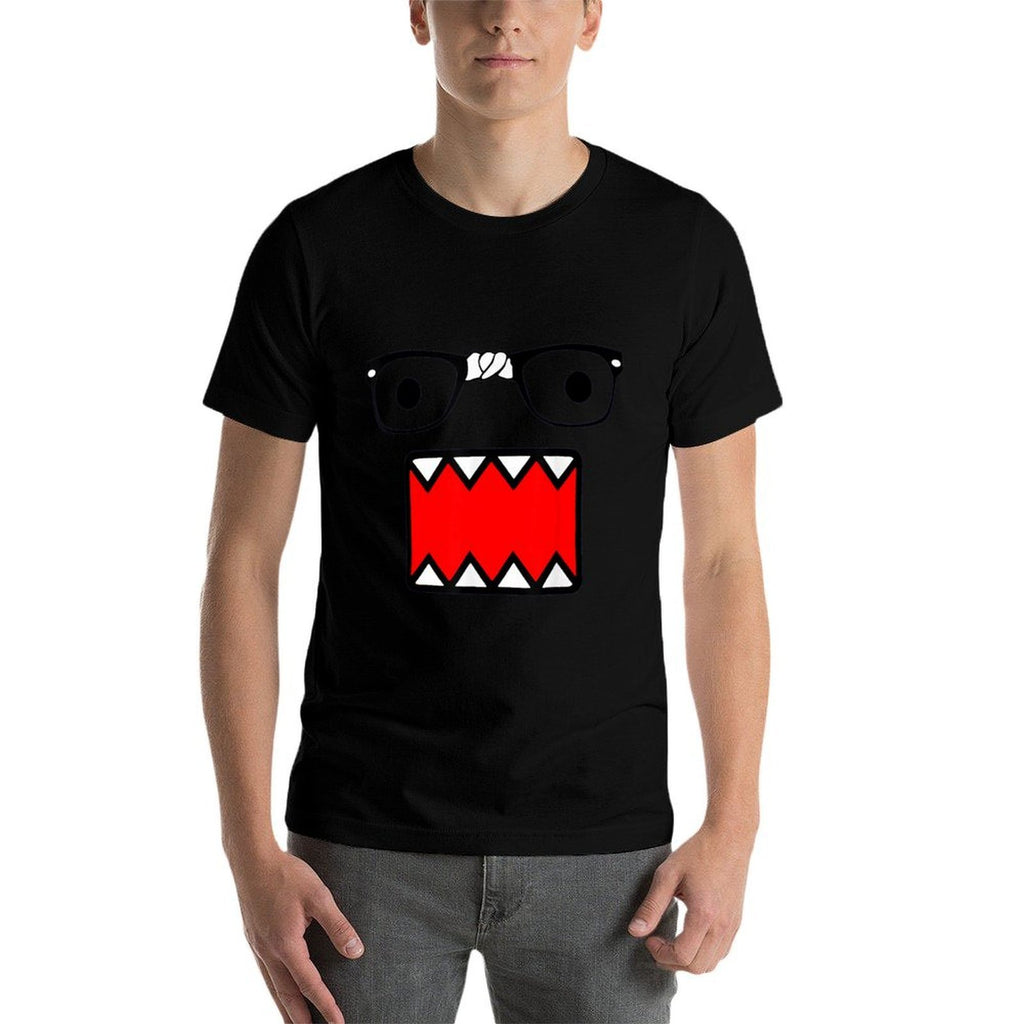 Domo Kun Face 2000's Vintage Cartoon  Durable T-Shirt