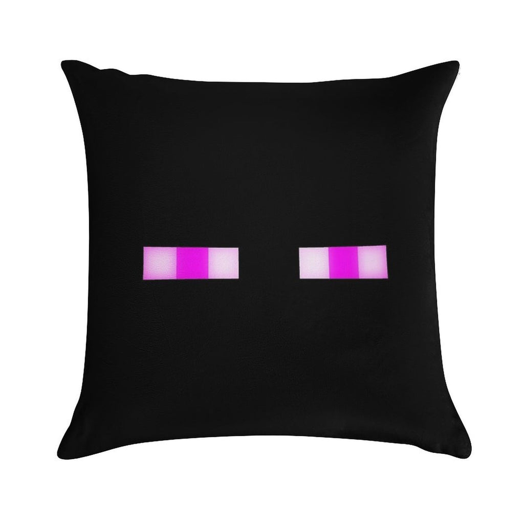 Enderman Soft Shrink-Resistant Throw Pillow