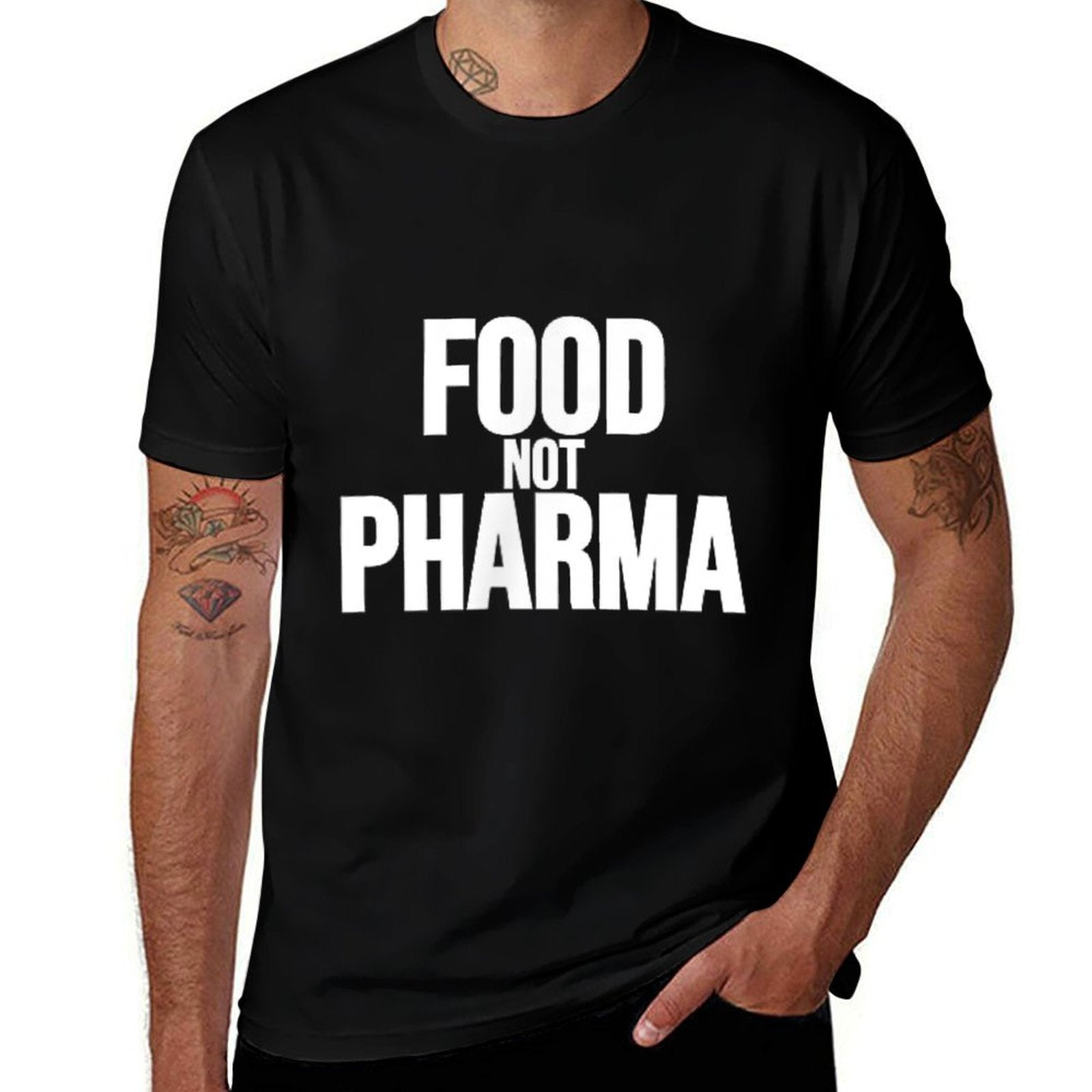 FOOD NOT PHARMA  Relaxed-fit T-Shirt