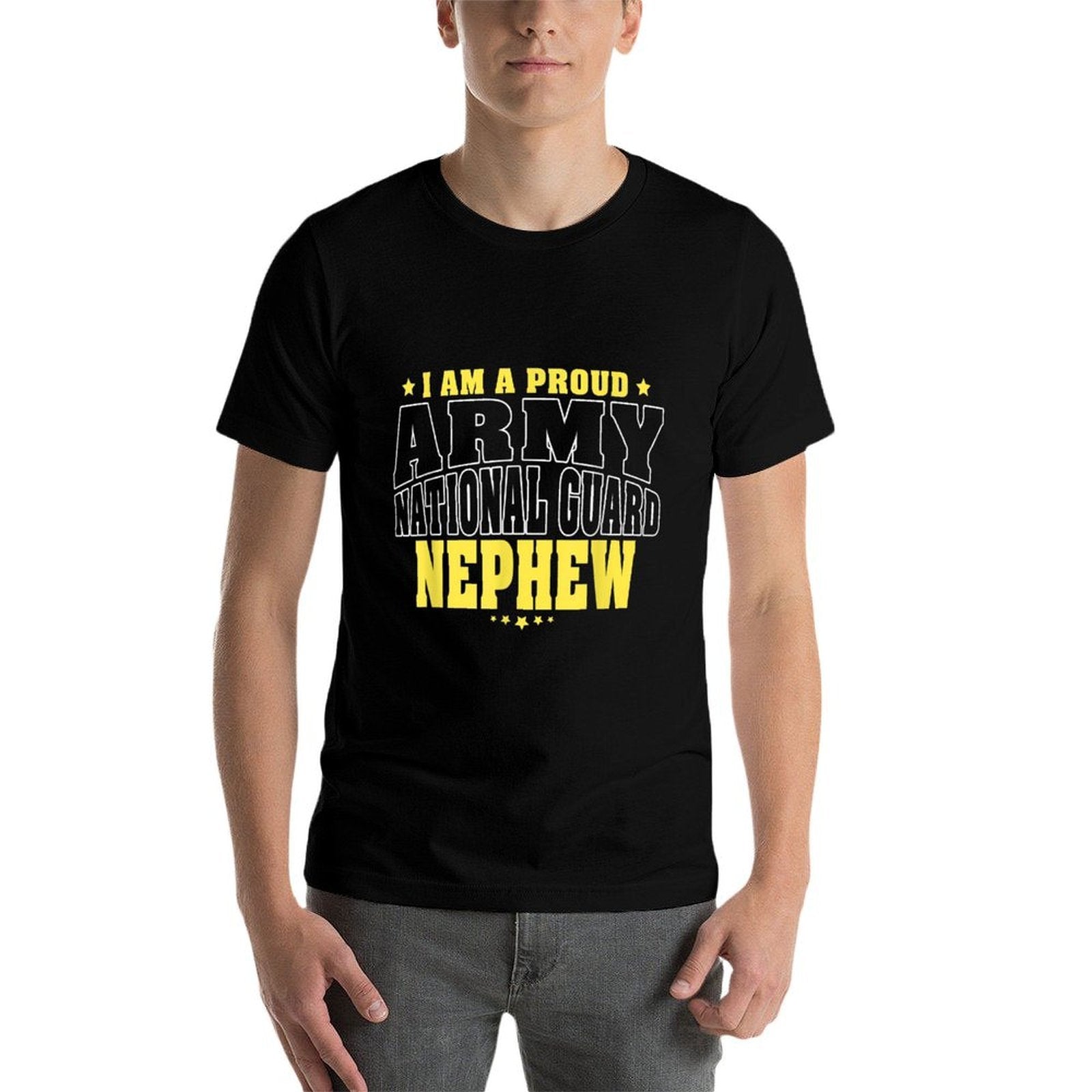 I Am A Proud Army National Guard Nephew - Military Family  Classic T-Shirt