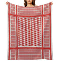Shemagh & Ghutra Gift-ready Throw Blanket