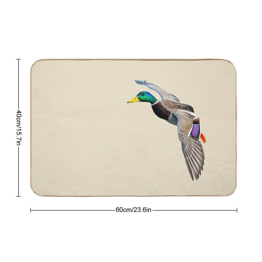 Coming Into Land  Odorless Bath Mat
