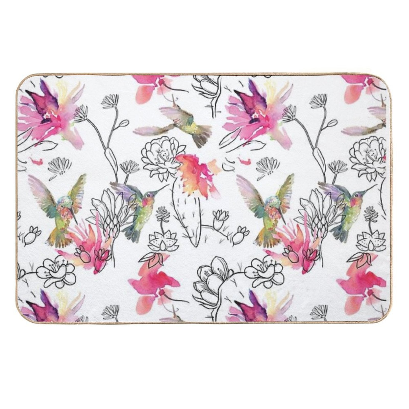 Desert Hummingbirds  High-Traffic Bath Mat