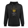 The Princess Has Arrived Girls Crown Princess Breathable Fabric Hoodie
