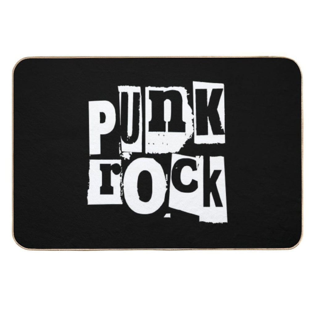 Punk Rock  Toxin-Free Bath Mat