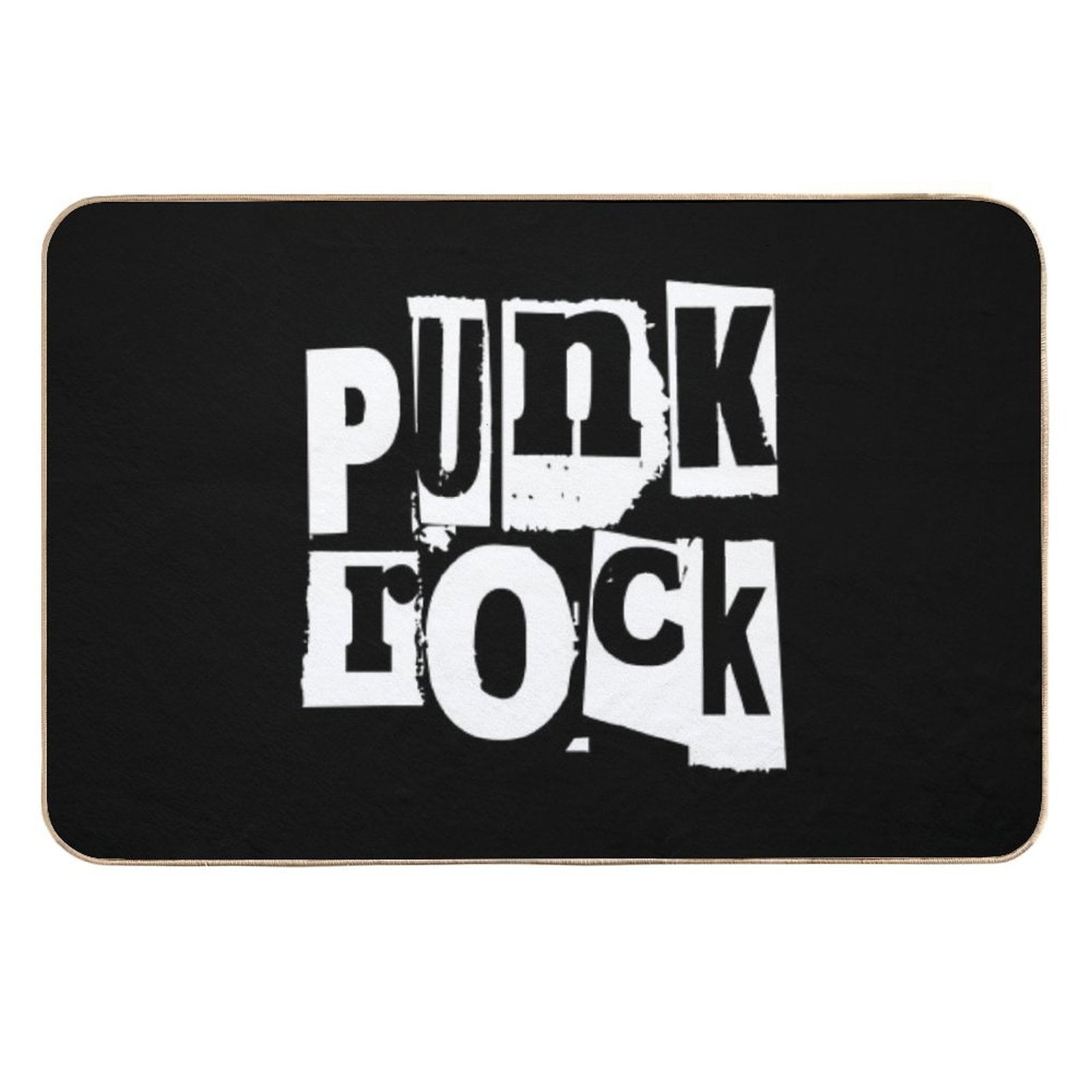 Punk Rock  Toxin-Free Bath Mat