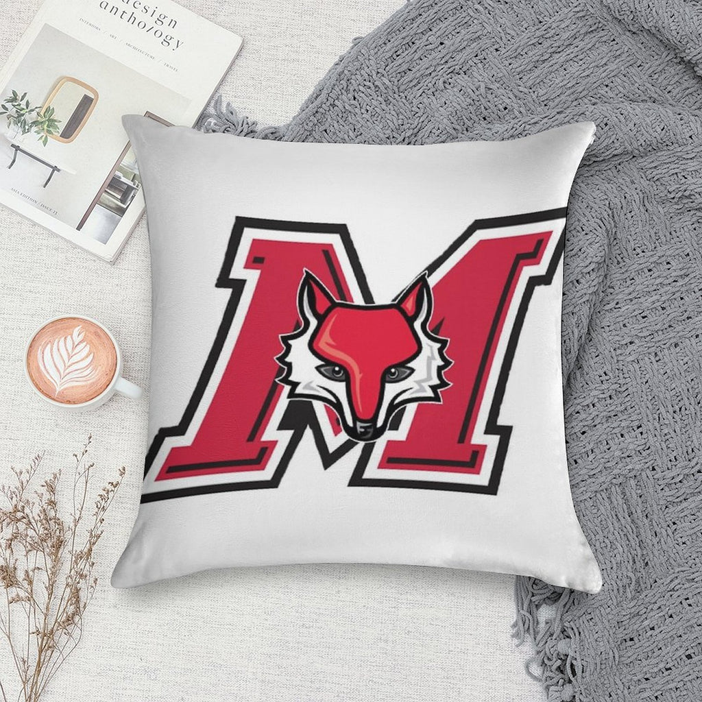 Marist Logo Soft Gift Ready Throw Pillow