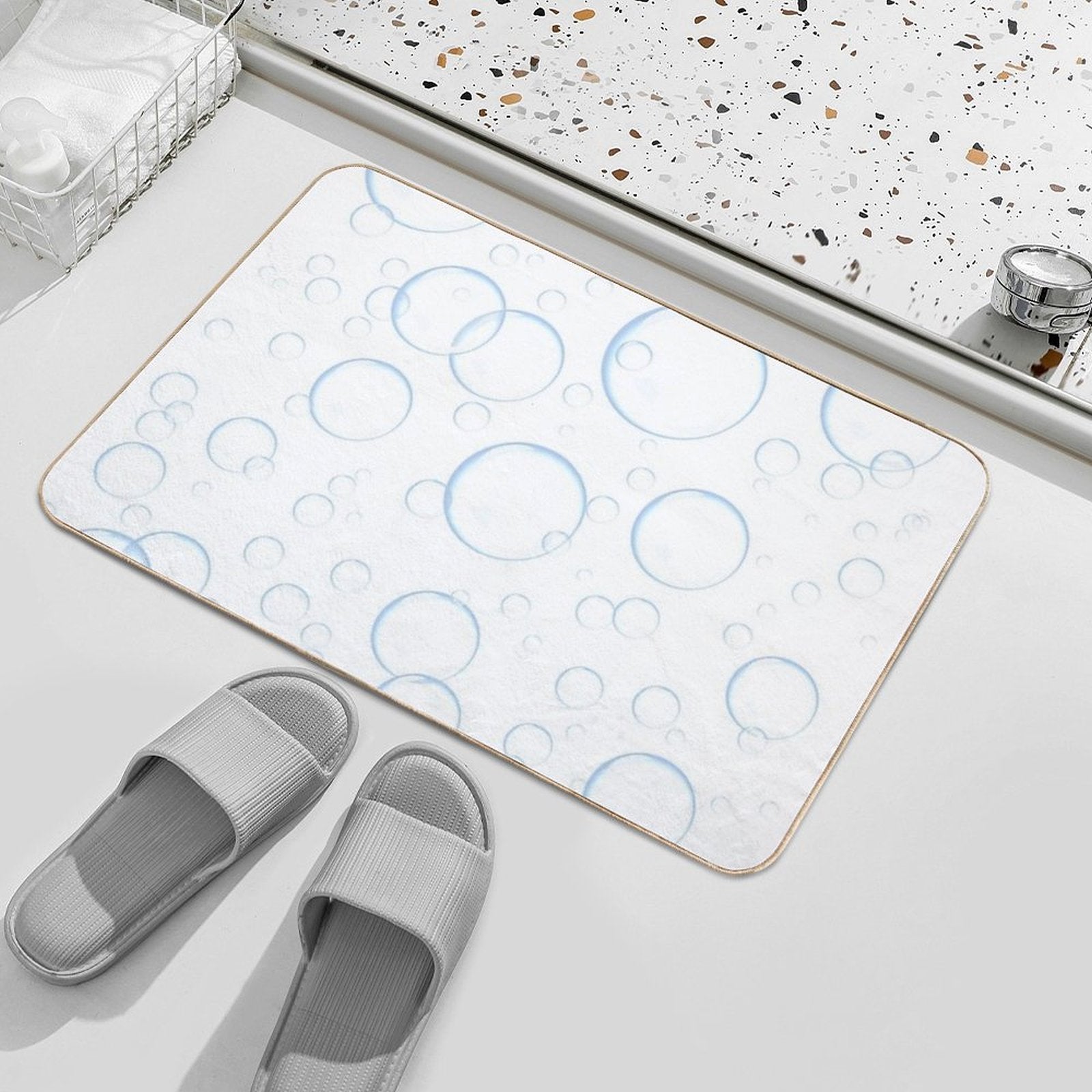 Bubbles  Non-Slip Bath Mat
