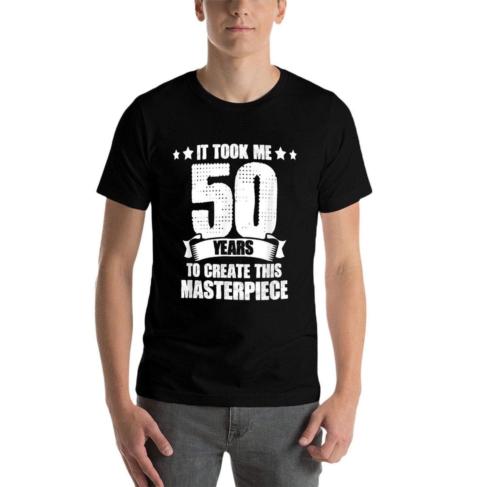 Humerus 50 Years Old Joke 50th Birthday Sarcastic Gag  Stretchy T-Shirt