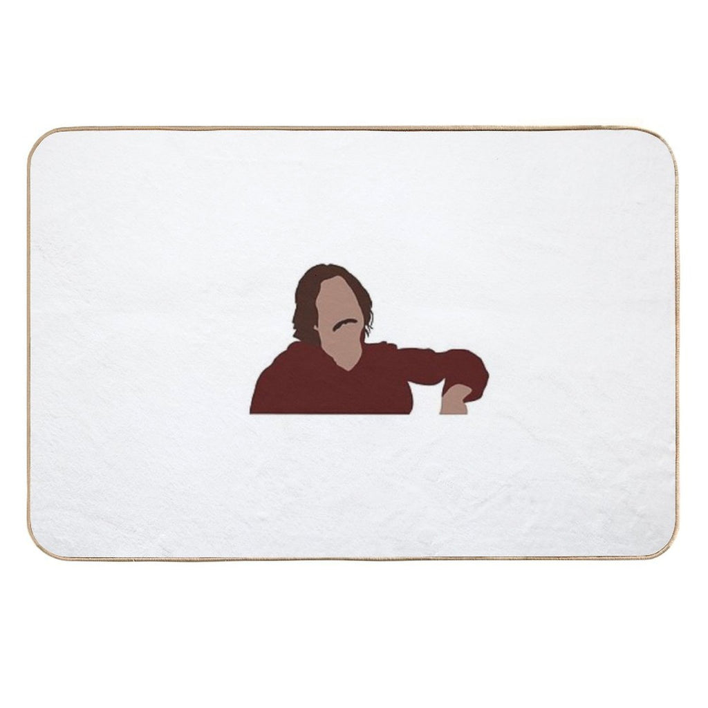 College Nick from New Girl  Dirt-Trapping Bath Mat