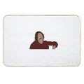College Nick from New Girl  Dirt-Trapping Bath Mat