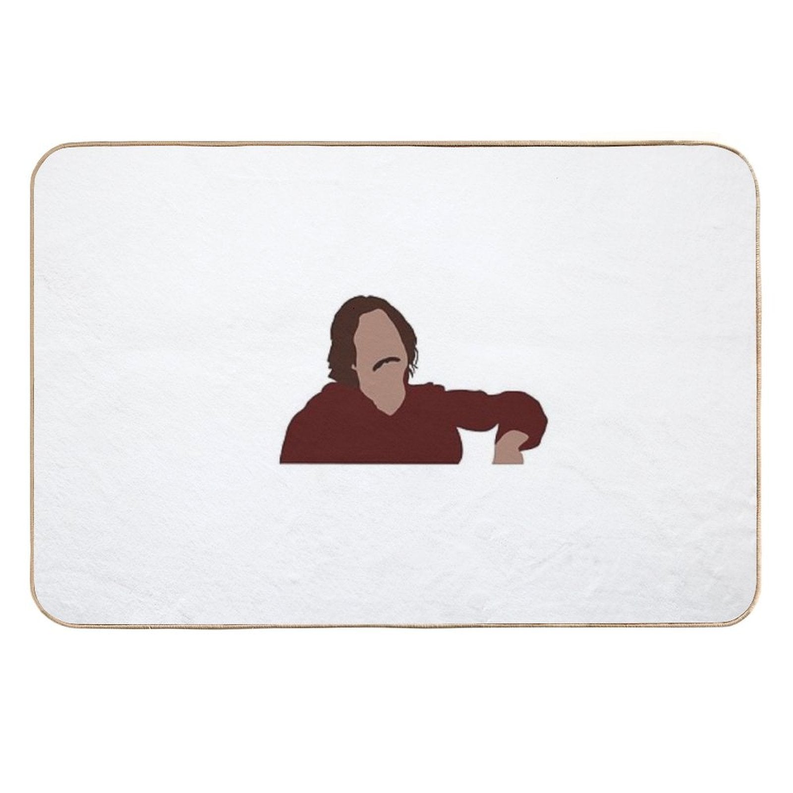 College Nick from New Girl  Dirt-Trapping Bath Mat